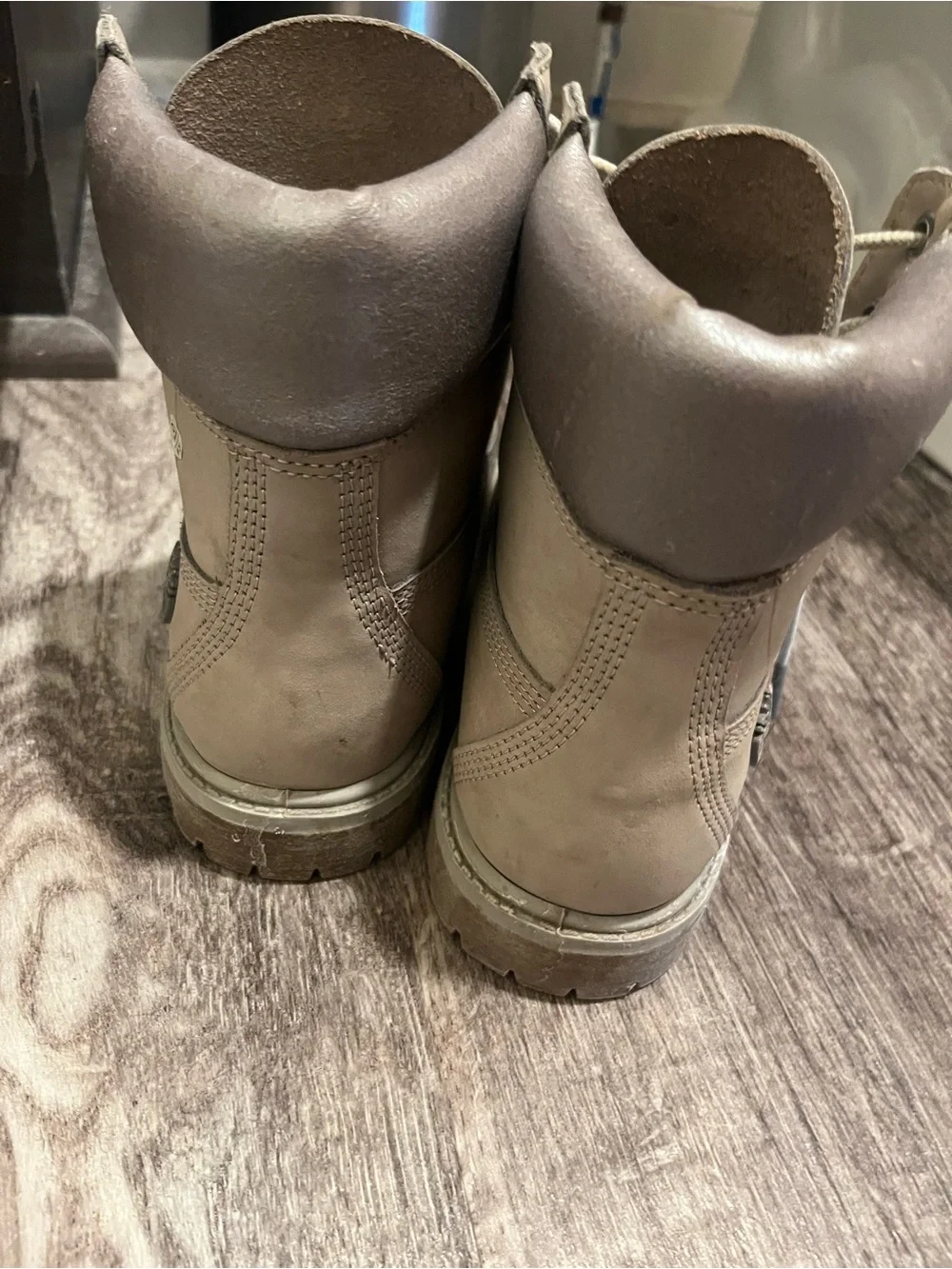 Grey Timberland Snow Boots